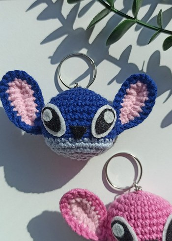 Beden çeşitli Renk Stitch anahtarlık çifti