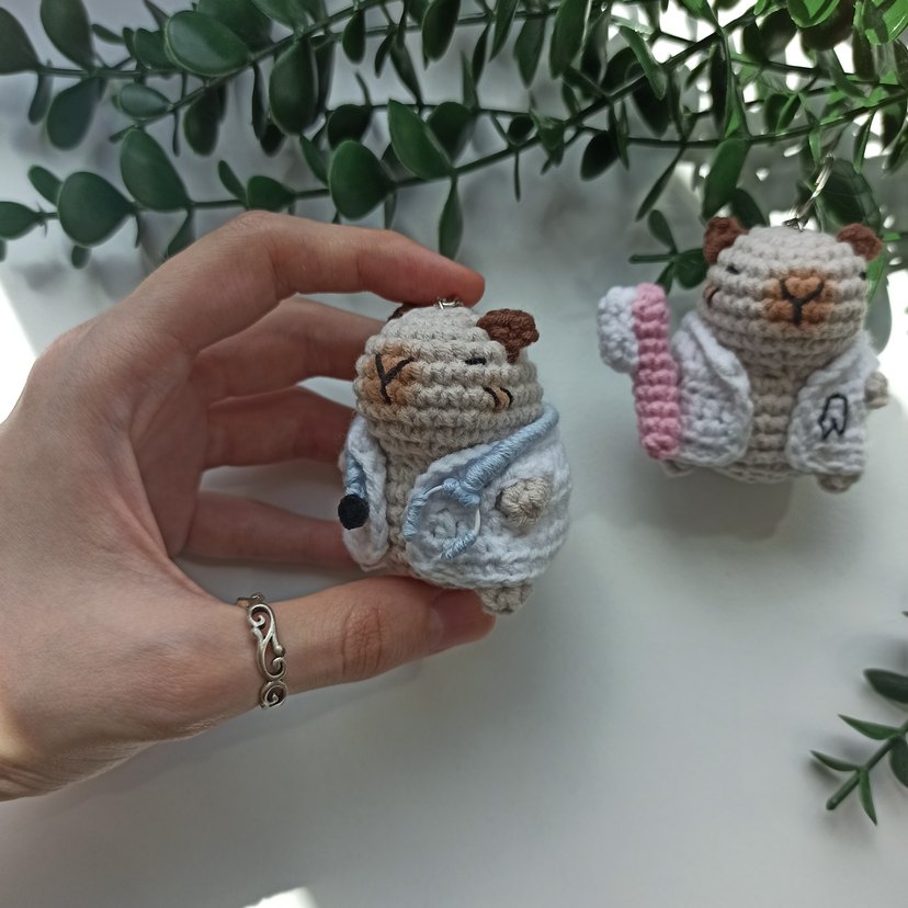 Capybara anahtarlık - Görsel 5