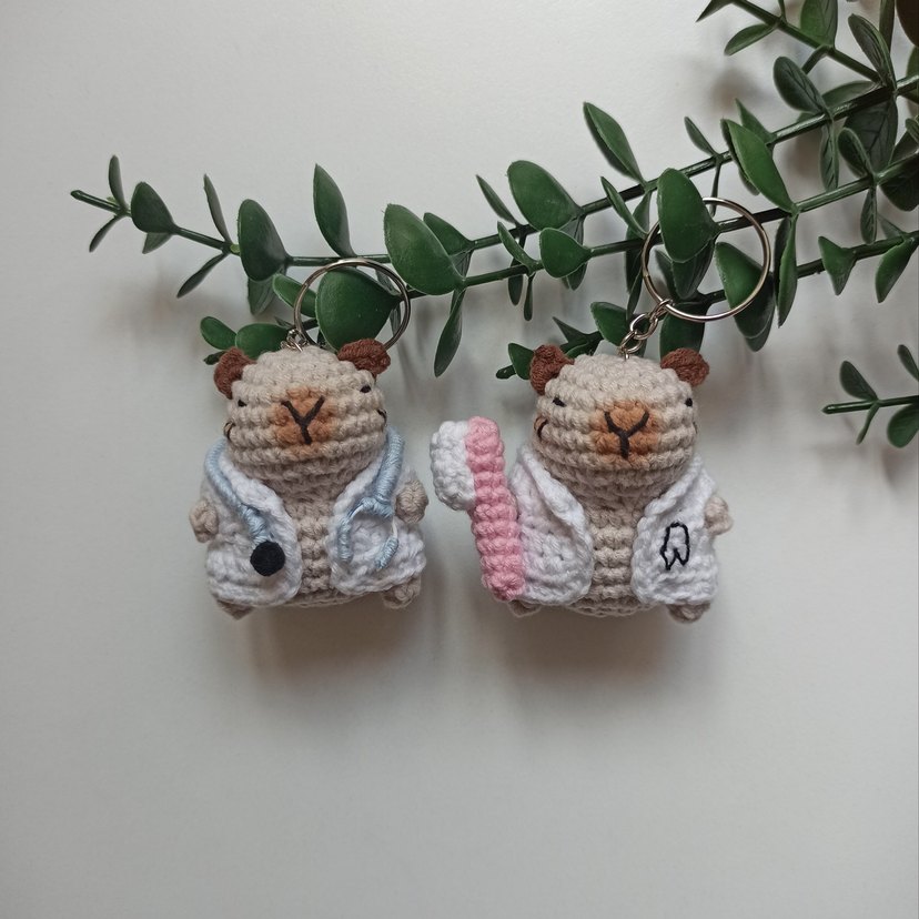 Capybara anahtarlık - Görsel 4