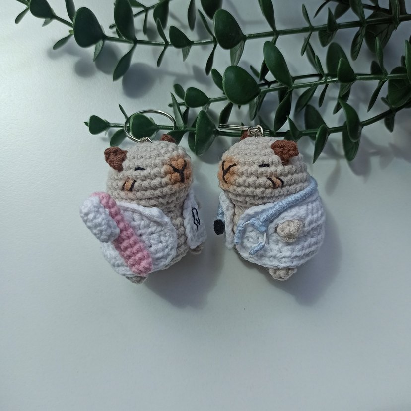 Capybara anahtarlık - Görsel 2