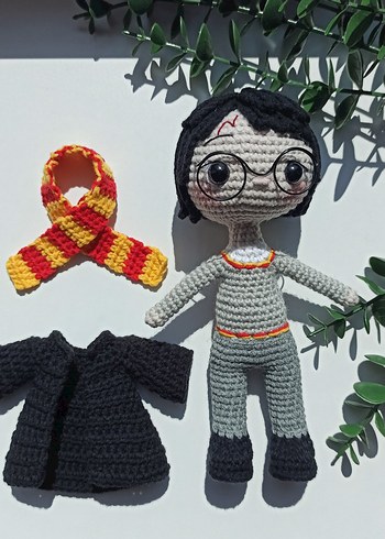 Harry Potter amigurumi figür - Görsel 7