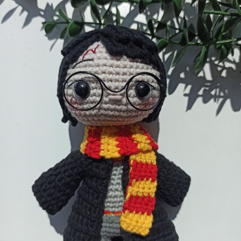 Harry Potter amigurumi figür - Görsel 5