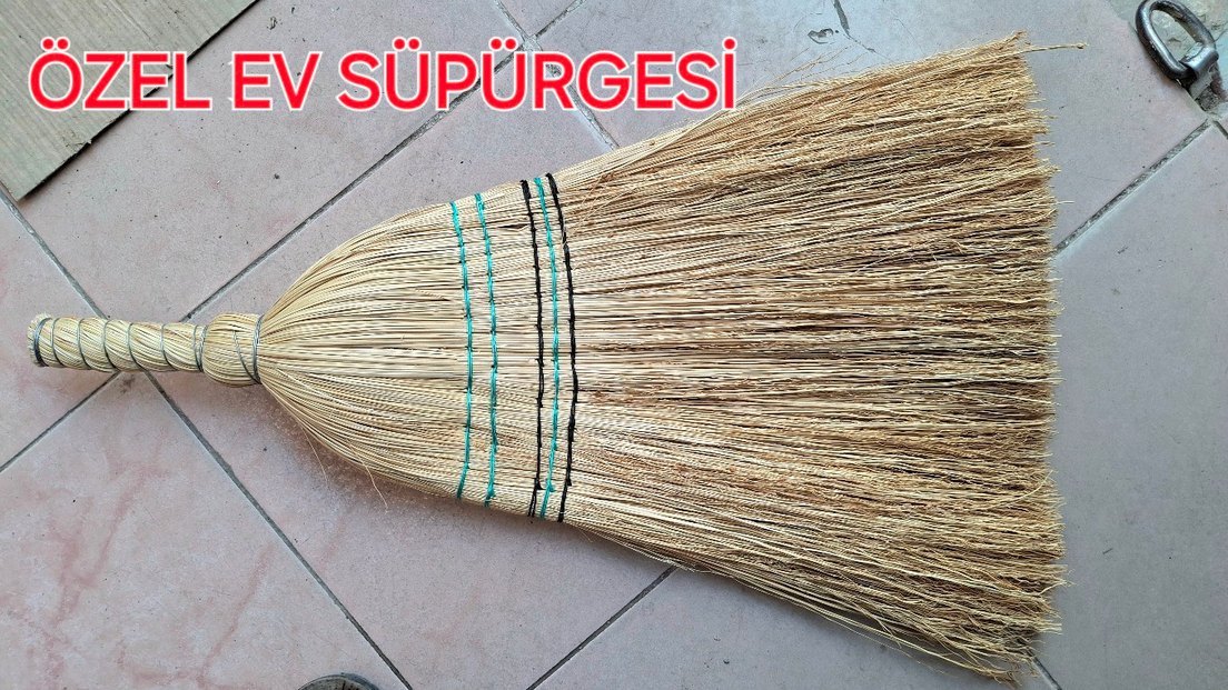 EV SÜPÜRGESİ EL YAPIMI ÖZEL. - Görsel 2
