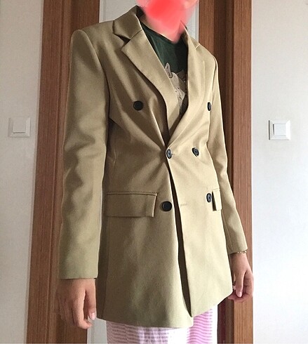 Diğer Haki Blazer Ceket