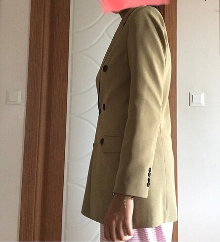 m Beden Haki Blazer Ceket