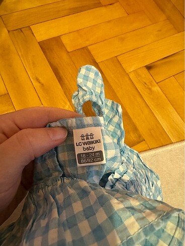 LC Waikiki LCW kız bebek elbise