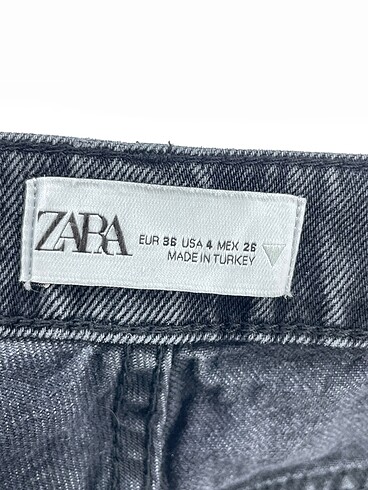 36 Beden gri Renk Zara Jean / Kot %70 İndirimli.