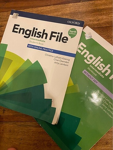 Oxford English file Intermediate İngilizce kitap seti