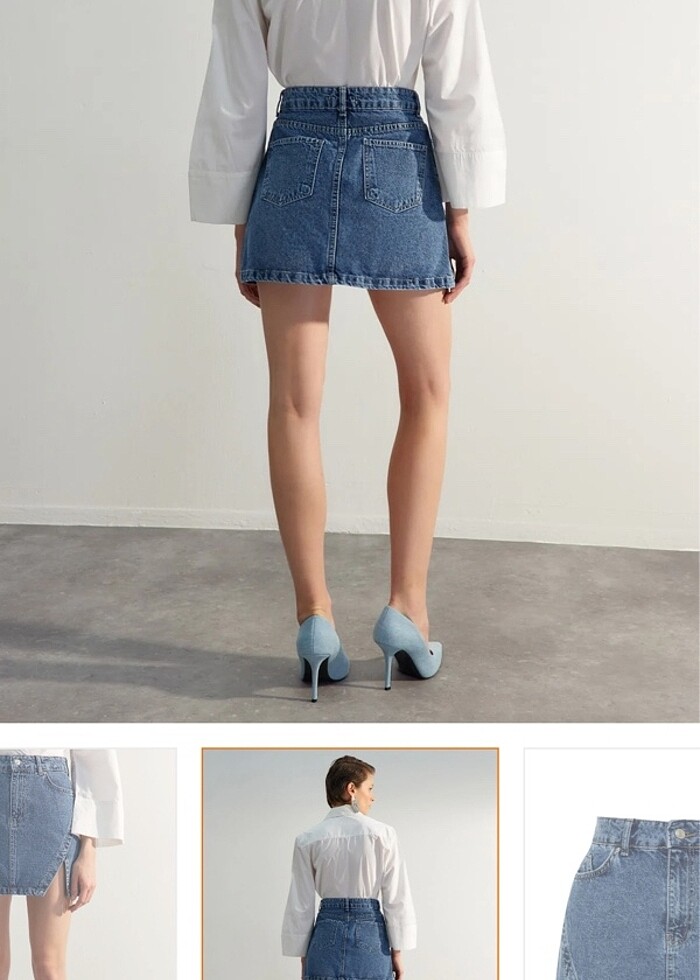 Mavi etek - Görsel 2