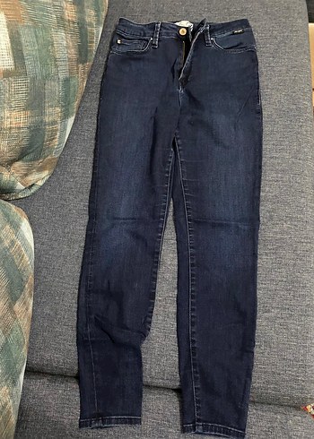 Mavi Jeans Dar Kesim Kot Pantolon
