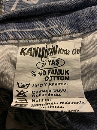 2 Yaş Beden Diğer Pantolon %70 İndirimli.