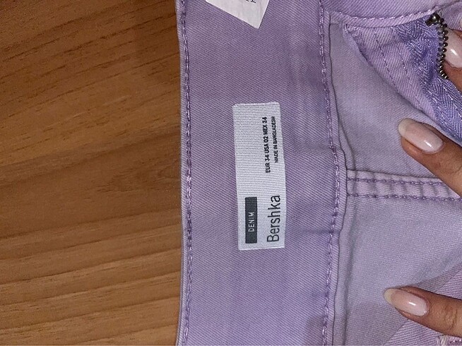 Bershka Bershka 34 beden lila şort