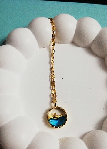 Gold Dolphin kolye 