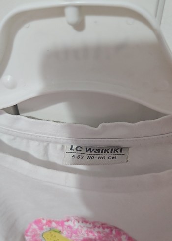 Kız Çocuk Baskılı Beyaz Tişört - Görsel 2