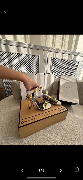 Balmain topuklu ayakkabı