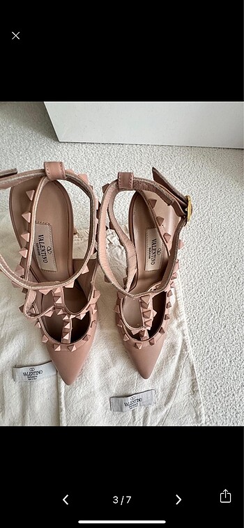 38 Beden Valentino topuklu ayakkabı