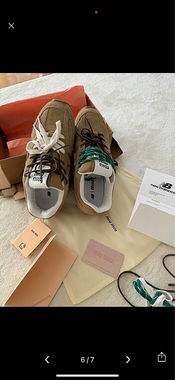 New balance & Miu miu sneakers