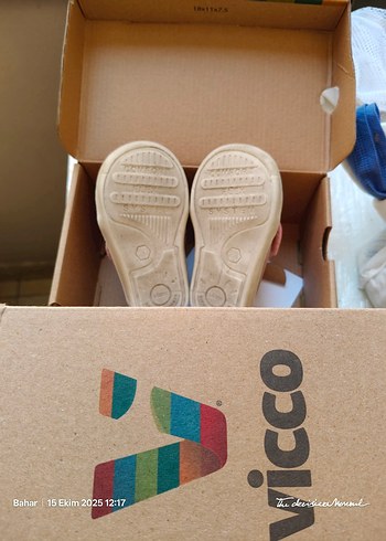 Kız Bebek İlk Adım Pembe Cırtlı Ayakkabı - Görsel 2