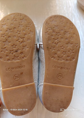 Kız Çocuk Gri Bantlı Babet Ayakkabı - Görsel 2