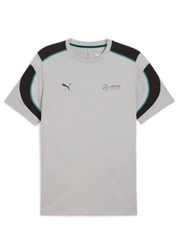 Gri Puma Mercedes Spor Tişört Orjinal