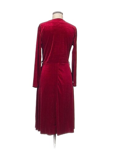 xl Beden Vintage Love Uzun Elbise %70 İndirimli.
