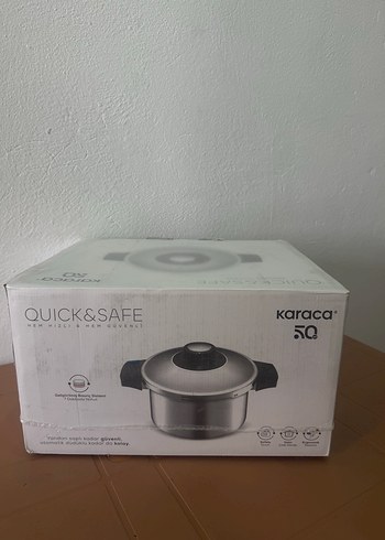 Karaca Quick&Safe Gri düdüklü 7 lt
