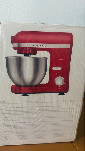 Karaca Chef 1500w 5 LT kırmızı