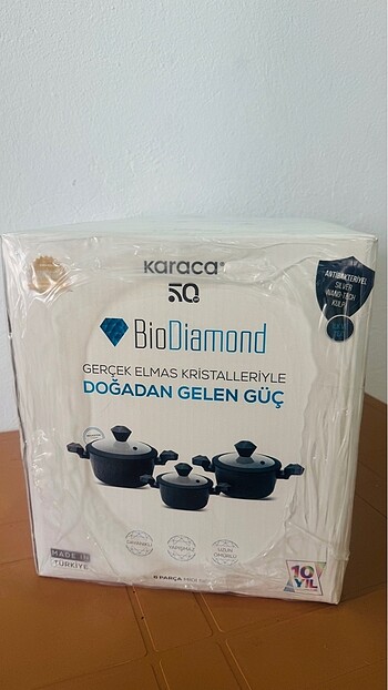 karaca bio diamond midi set 6 parça
