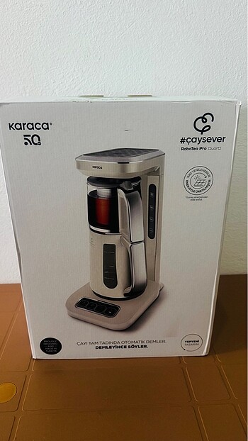 karaca çaysever robotea pro quartz krem