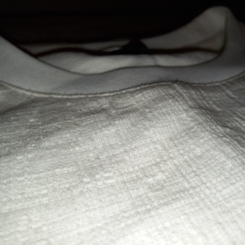 Kadın veya Erkek Beyaz Rahat Kesim Sweatshirt - Görsel 4