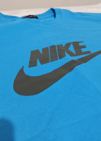 Mavi Nike Erkek Kısa Kollu Tişört - Görsel 2