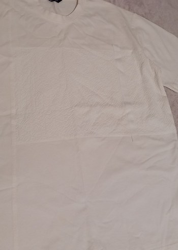 Beyaz Erkek Tişört - Görsel 2