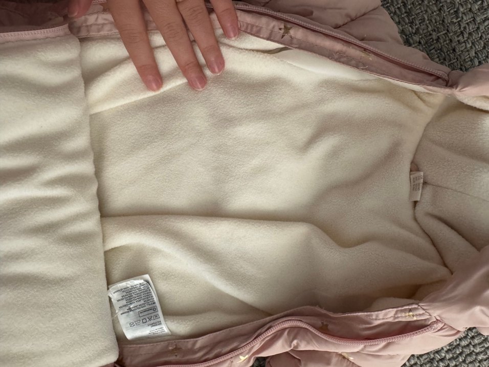 Kız Bebek Kahverengi Kürklü Kar Tulumu - Görsel 5