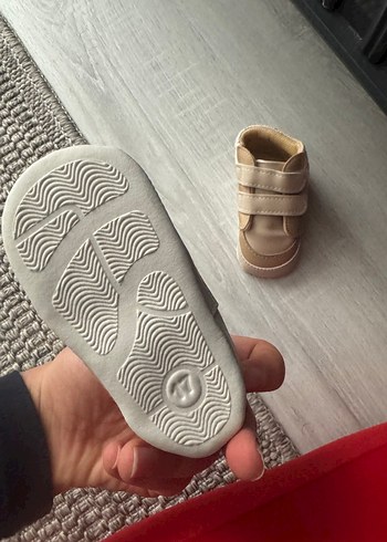 Bej Erkek Bebek İlk Adım Ayakkabısı - Görsel 4