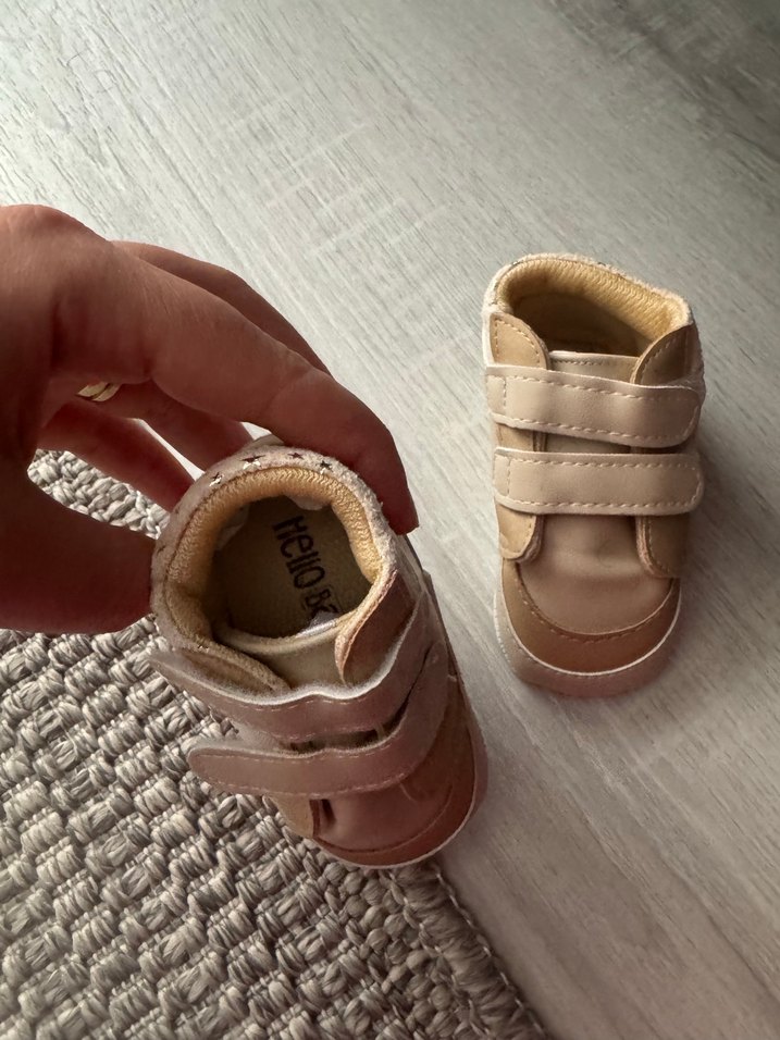 Bej Erkek Bebek İlk Adım Ayakkabısı - Görsel 3