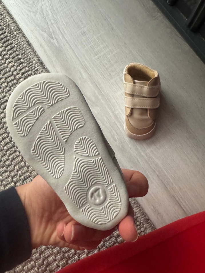 Bej Erkek Bebek İlk Adım Ayakkabısı - Görsel 4