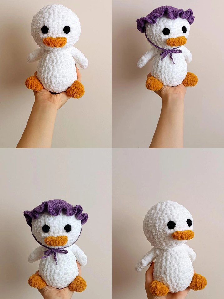 Şapkalı Sevimli Ördek - Görsel 3