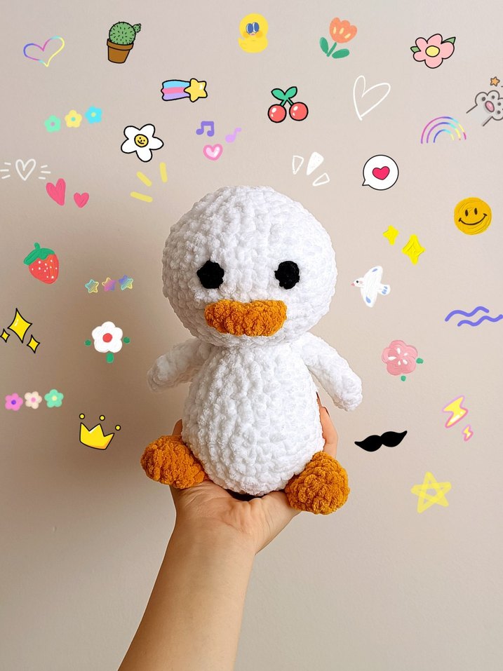 Şapkalı Sevimli Ördek - Görsel 2