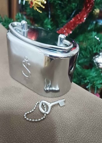 nostaljik iş bankasi kumbarasi & anahtarli - Görsel 4