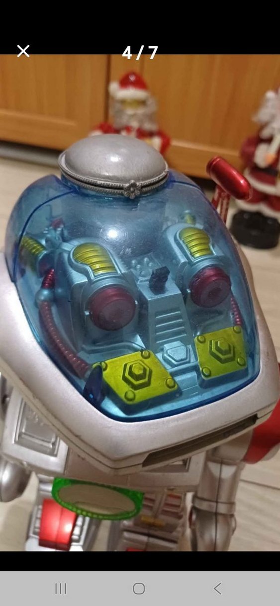 Renkli sesli ışıklı hareketli konuşan dans eden robot - Görsel 4