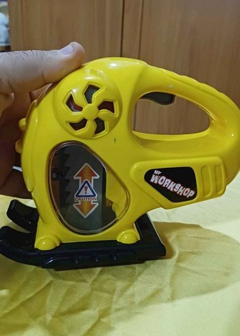 Sarı Renkli Eğitici Oyuncak Matkap ve Testere - Görsel 2