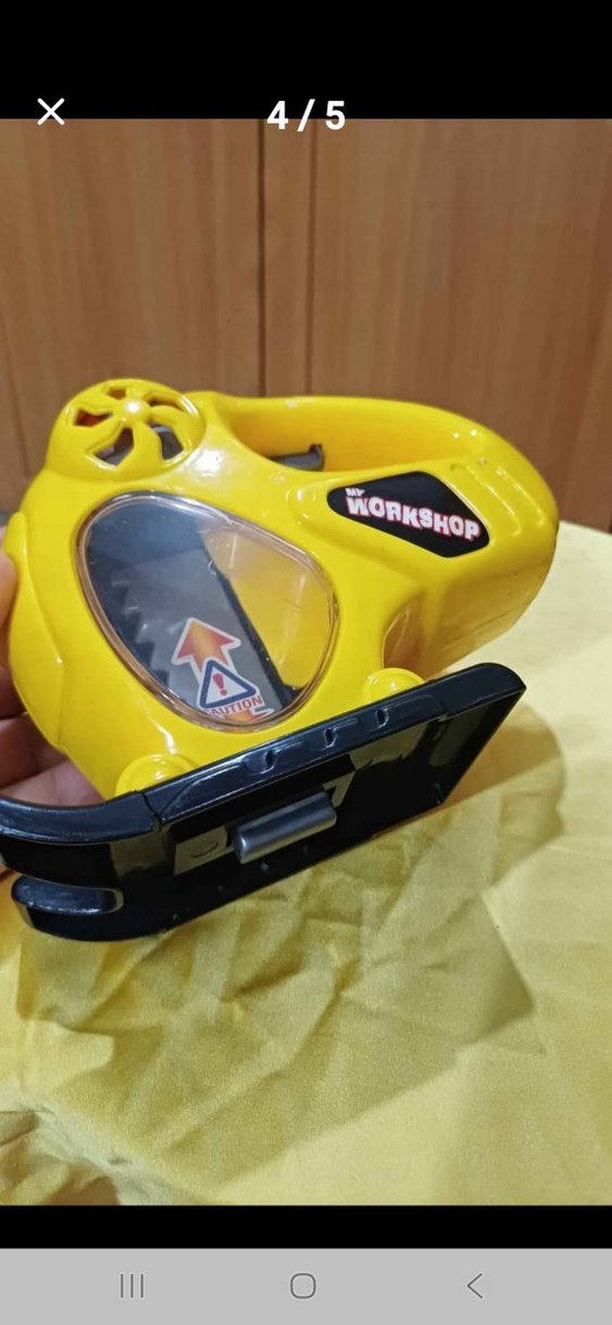 Sarı Renkli Eğitici Oyuncak Matkap ve Testere - Görsel 3