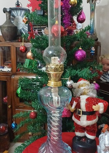 Renkli Cam Gaz Lambası - Görsel 4