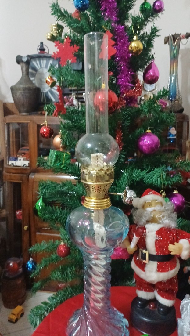 Renkli Cam Gaz Lambası - Görsel 2