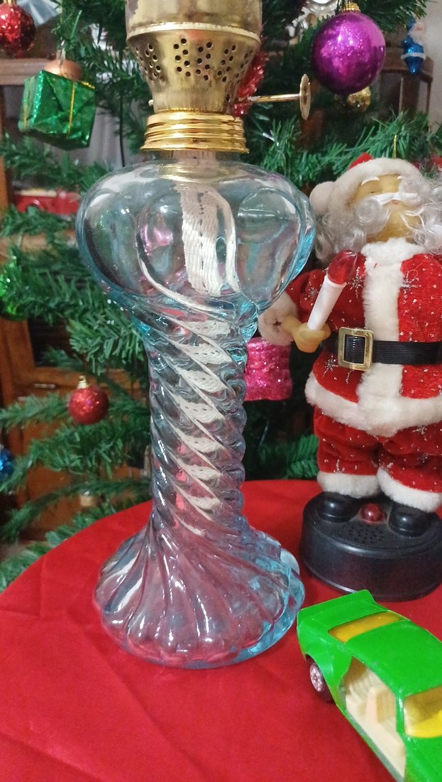 Renkli Cam Gaz Lambası - Görsel 3