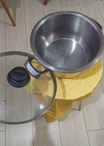 krom çelik tencere - Görsel 4