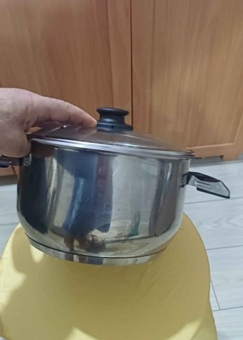 krom çelik tencere - Görsel 2