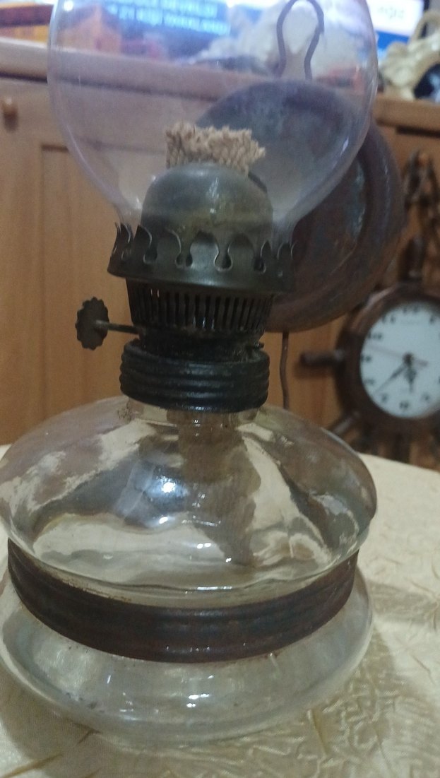 Antika Gaz Lambası - Görsel 2