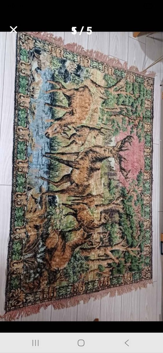 Eskilerden Geyikli duvar Halisi - Görsel 2