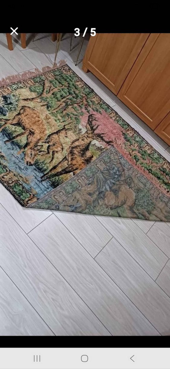 Eskilerden Geyikli duvar Halisi - Görsel 4